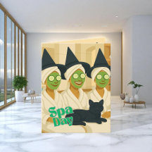 Bruxa Spa Day Engraçado Humor