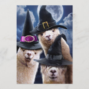 Convite Bruxas Alpacas