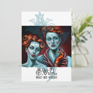 Convite Bruxas do Amor pela Paz