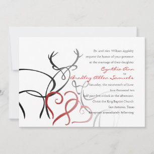 Convite Buck and Doe in Love