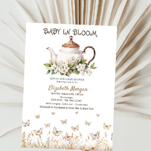 Convite Bules de Borboletas do Prado Baby Shower