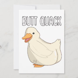 Convite Bumbum Quack