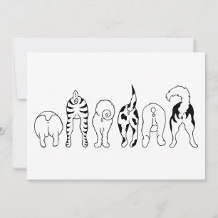 Convite Bumbuns de cães