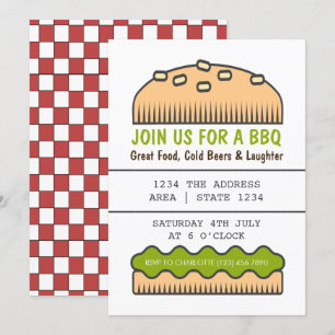 Convite Bun Grande Burger do Partido do CHURRASCO