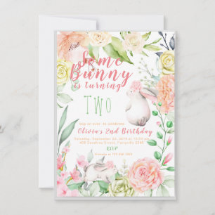 Convite Bunny Birthday
