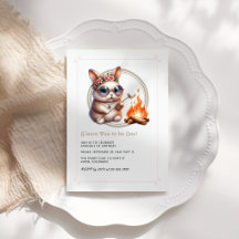 Bunny "É mais divertido ser um" acampando no anive