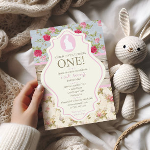 Convite Bunny Victorian - Chique