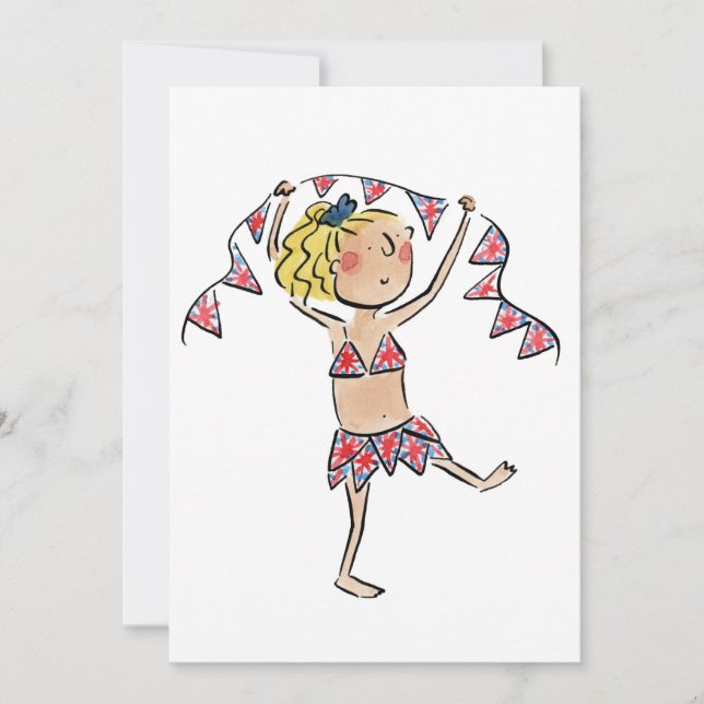 Convite Bunting do Jack da União (Frente)