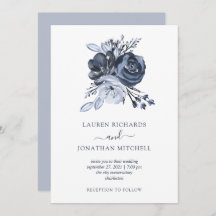 Buquê azul | Watercolor Floral Wedding
