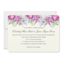 Buquê Casado Purples Aquarela