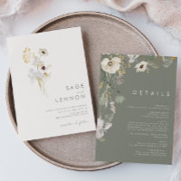 Buquê de flor selvagem | Ivory All In One