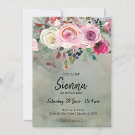 Convite Buquê de flores para todas as ocasiões