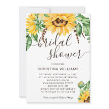 Buquê de Girassóis Rústicos Foto Chuveiro de Noiva