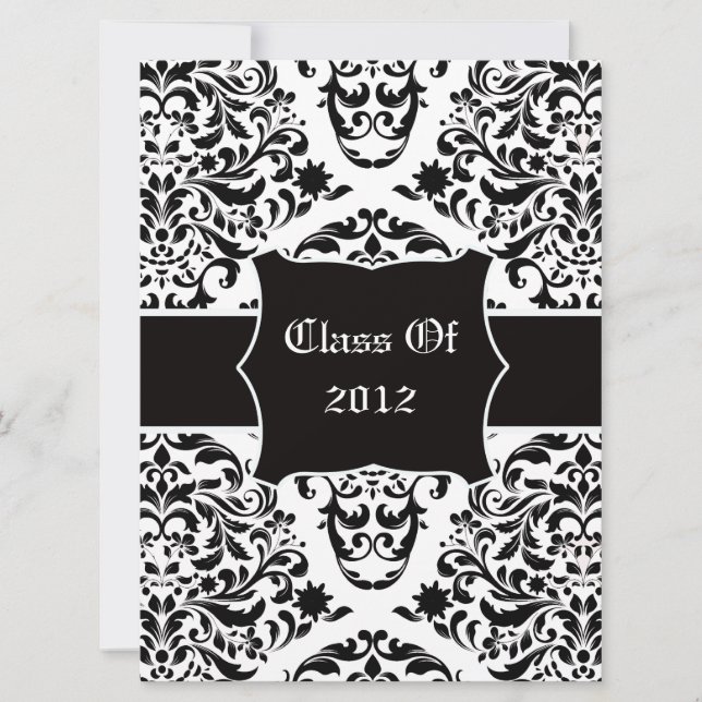 Convite Buquê do Dapper Damask (Frente)