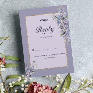 Convite Buquê floral Pastel aquarela Casamento RSVP