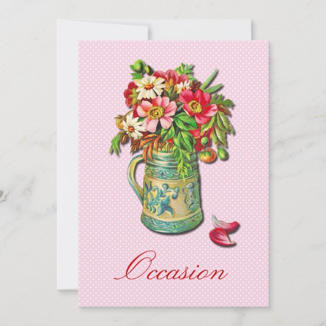 Convite Buquê Vintage (Frente)