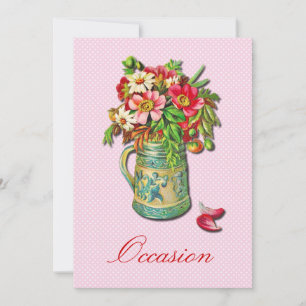 Convite Buquê Vintage