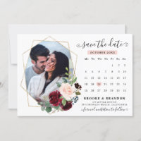Burgundy Red Marinho Blush Foto Floral Salvar Data