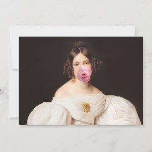 Convite Burst Bubble Gum Diva