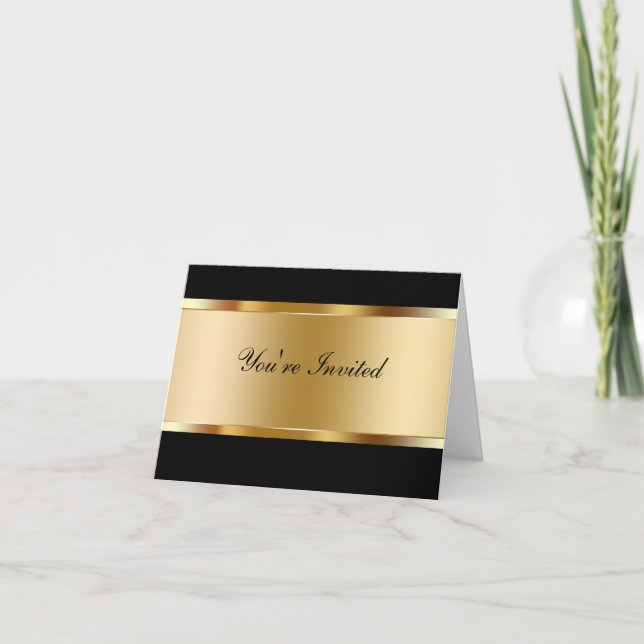 Convite Business Party Invitation (Frente)