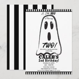 Convite BUU! Fantasma Bonito e Assustador Festa de Hallowe