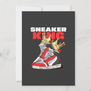 Convite Cabeça de Neaker King Sneaker