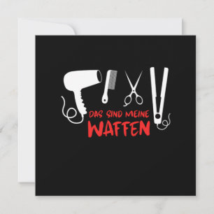 Convite Cabelo de cabeleireiro Estilha pelo pelo cabelo Se