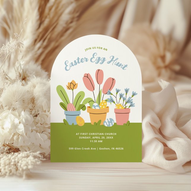 Convite Caça de Ovos de Páscoa na Comunidade (Criador carregado)