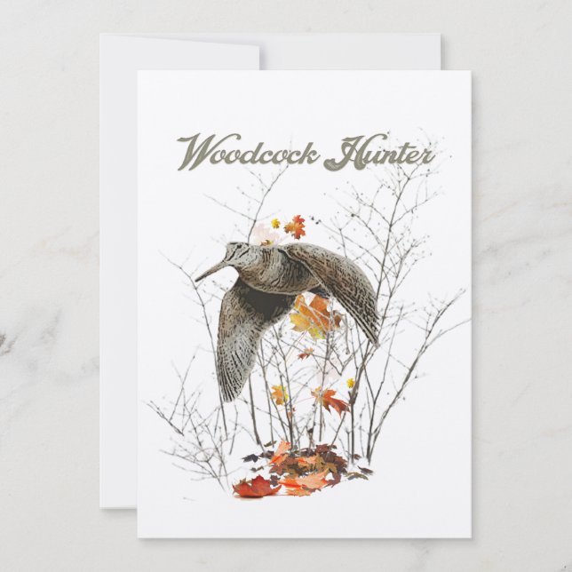 Convite Caça de pau, Caçador (Frente)