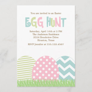 Convite Caça do ovo da páscoa