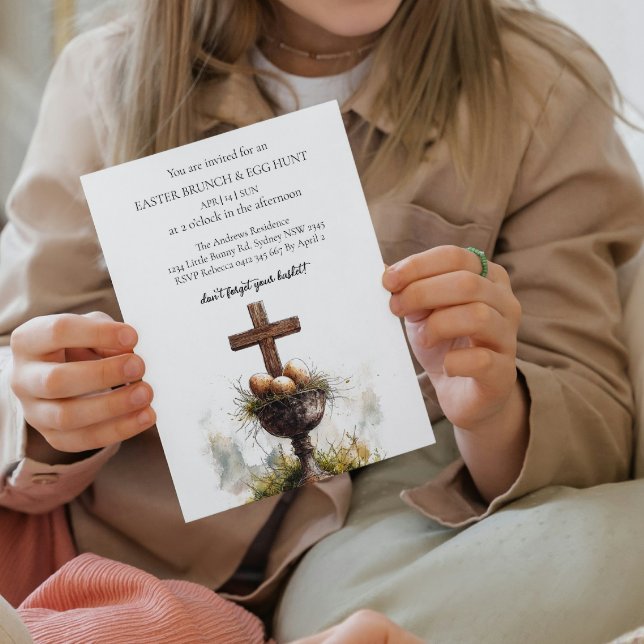 Convite Caça e Ovos na Cesta e Caça aos Ovos (Criador carregado)