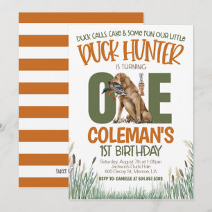 Convite Caça Primeiro Aniversário