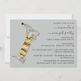 Convite Cachorro Bonito, Nova Cinza do Partido Pet House