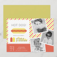 CACHORRO QUENTE! Crianças Modernas Colagem de Foto