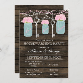 Convite Cachorros de pedras-do-mar chaves de casa rústica