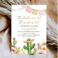 Cactus Beber Frio Salsa Hot Knot Fiesta