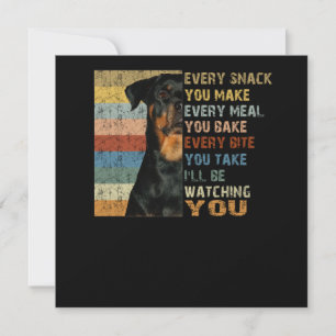 Convite Cada lanche você faz cada refeição que assar