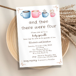 Convite Café Aquarela Xícara de segundo de Gama