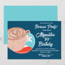 Café da Festa Latina Hispânica Porto-riquenha Bori