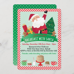 Convite Café da manhã com Papais noeis