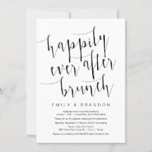 Café da manhã para sempre feliz, casamento íntimo 