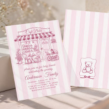Café da Moda Bebe Loja de Café Chá de Bebê Francês