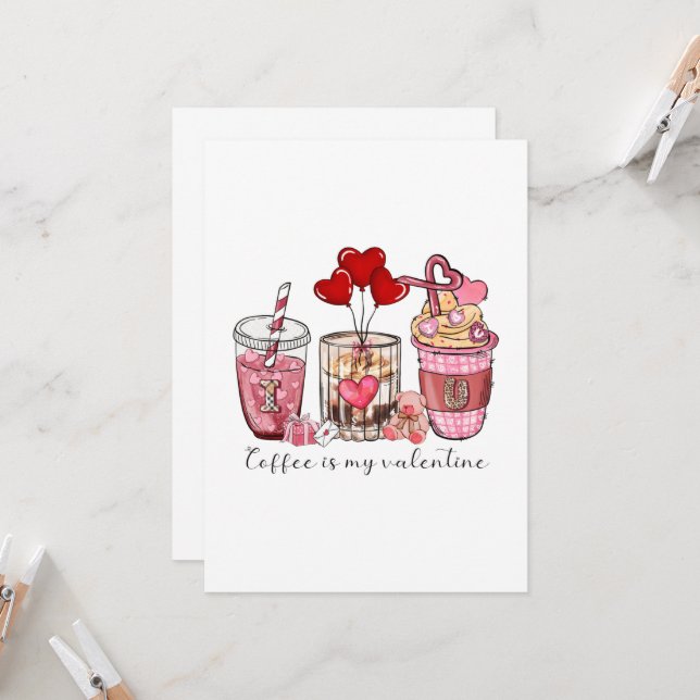 Convite Café é Meu Namorados (Frente/Verso In Situ)