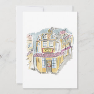 Convite Cafe Momus, La Boheme