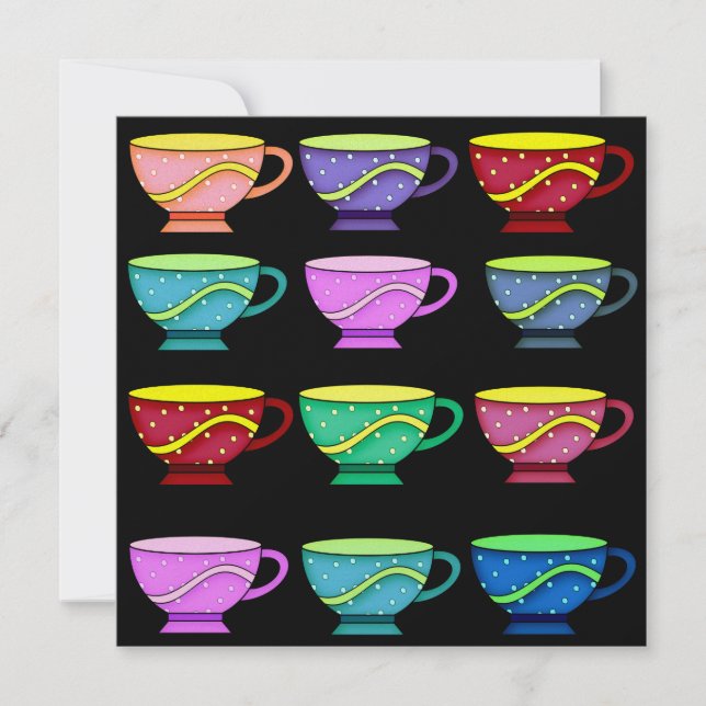 Convite Café ou chá? - SRF (Frente)