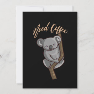 Convite Café - Preciso de Café