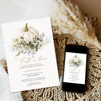 Convite Cai no Chá de panela de amor, Abóbora