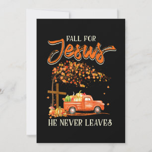 Convite Caia por Jesus Ele Nunca Deixa Feliz Halloween