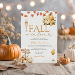 Convite Cair no Amor Pumpkin Cair Fall Noivado<br><div class="desc">Apaixonar Pumpkin Cair Fall Noivado Cair no Amor Pumpkin Cair Fall Fall Chá de panela Fall Pumpkin Chá de panela Invite,  outono</div>