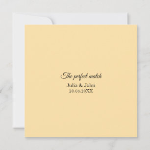 Convite Caixa de Fósforos Casamento Perfect Match – Edição